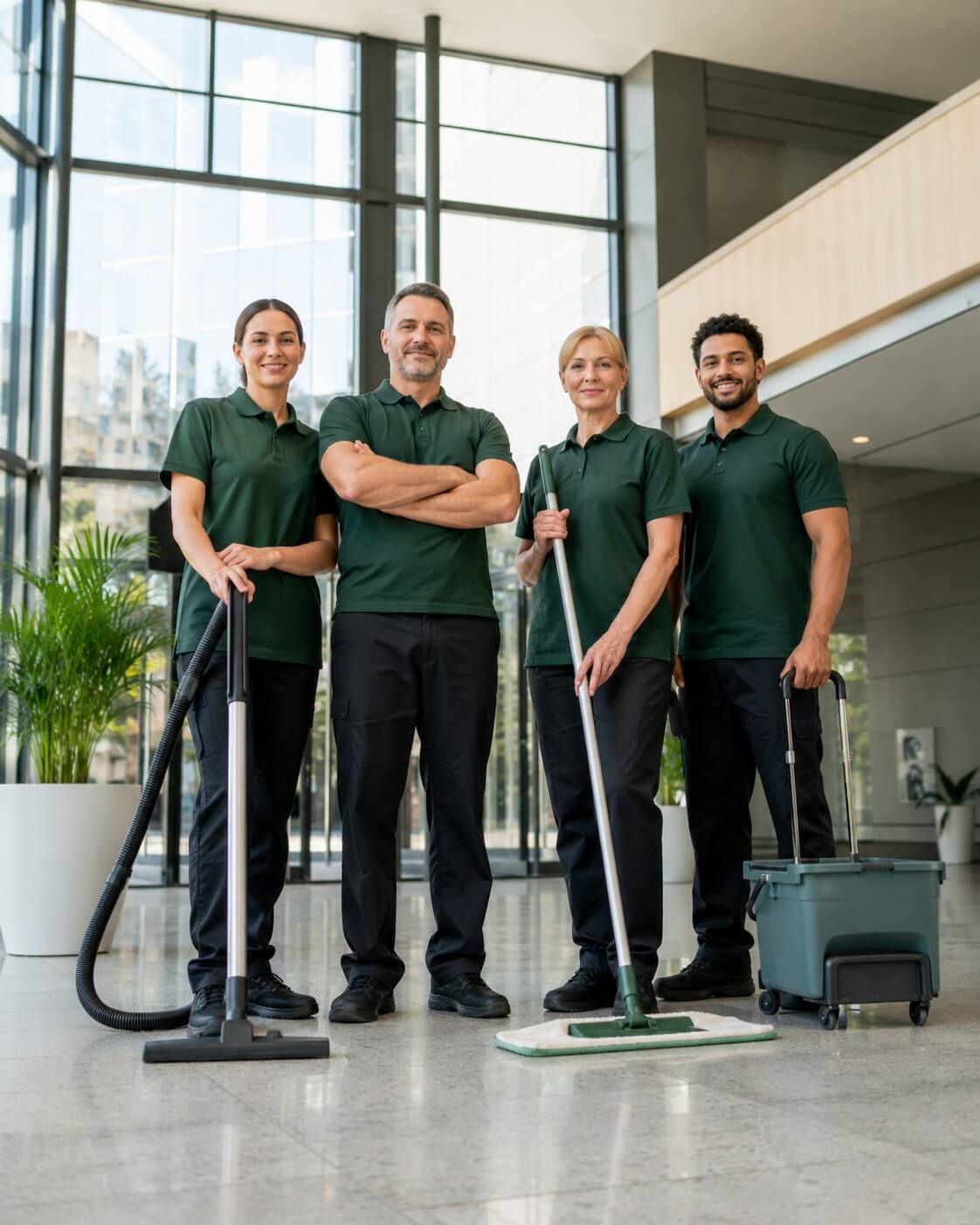 Equipo profesional Cejal Limpiezas