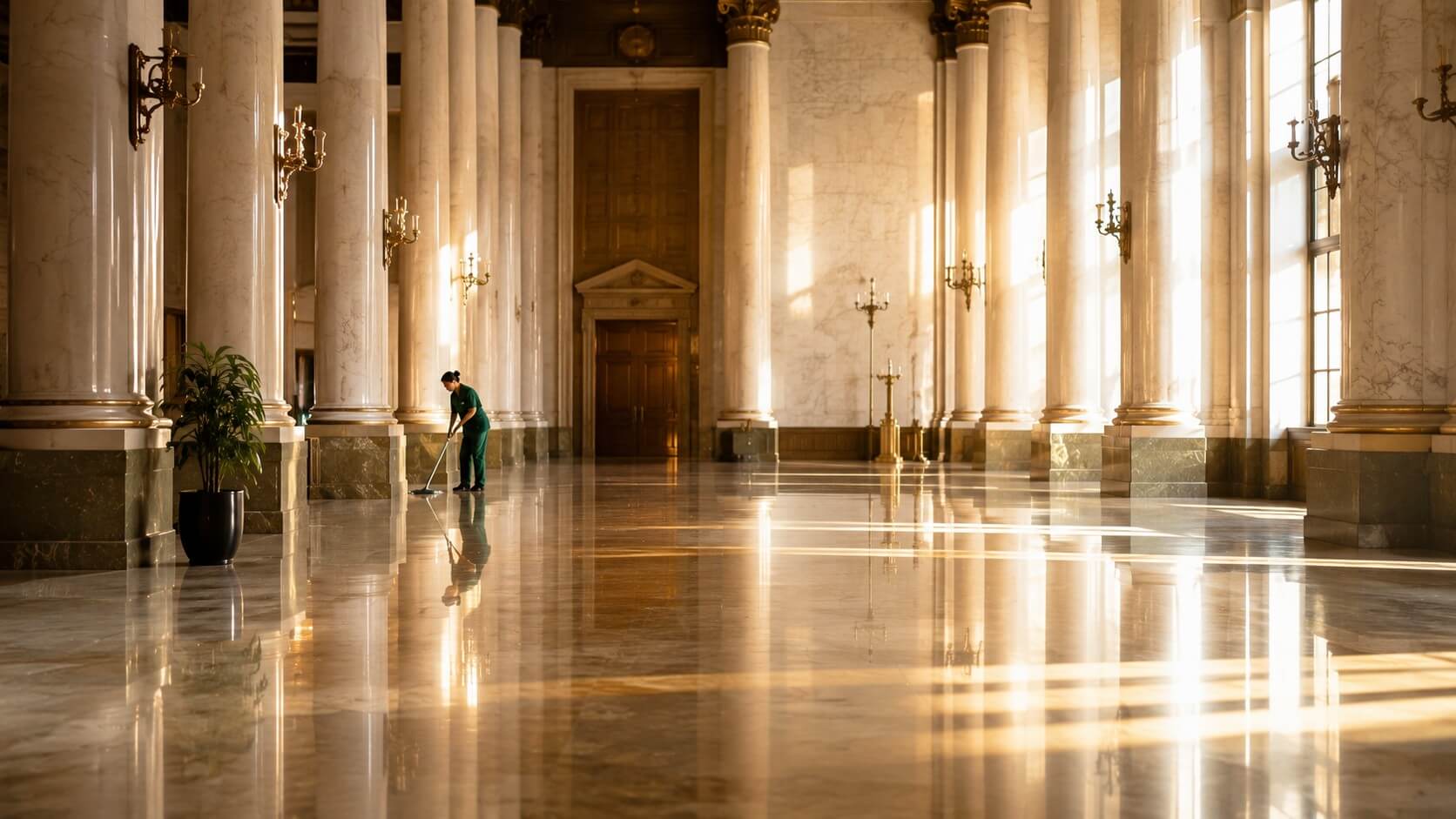 Limpieza en centros públicos e institucionales